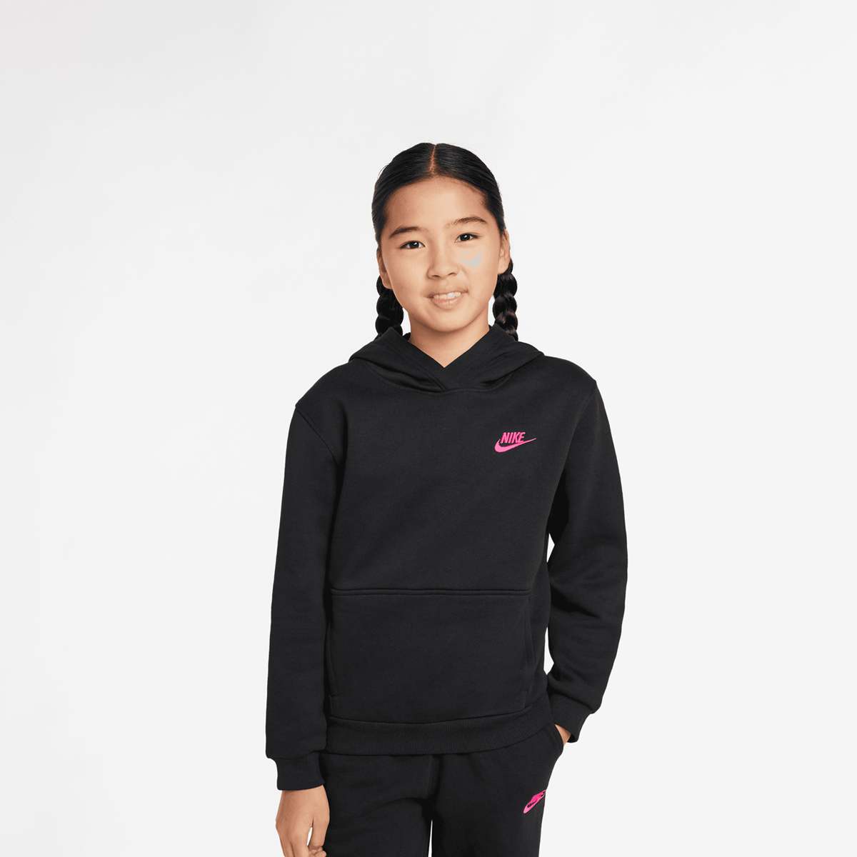 Nike, Junior Sportswear Club Fleece Hoodie, black