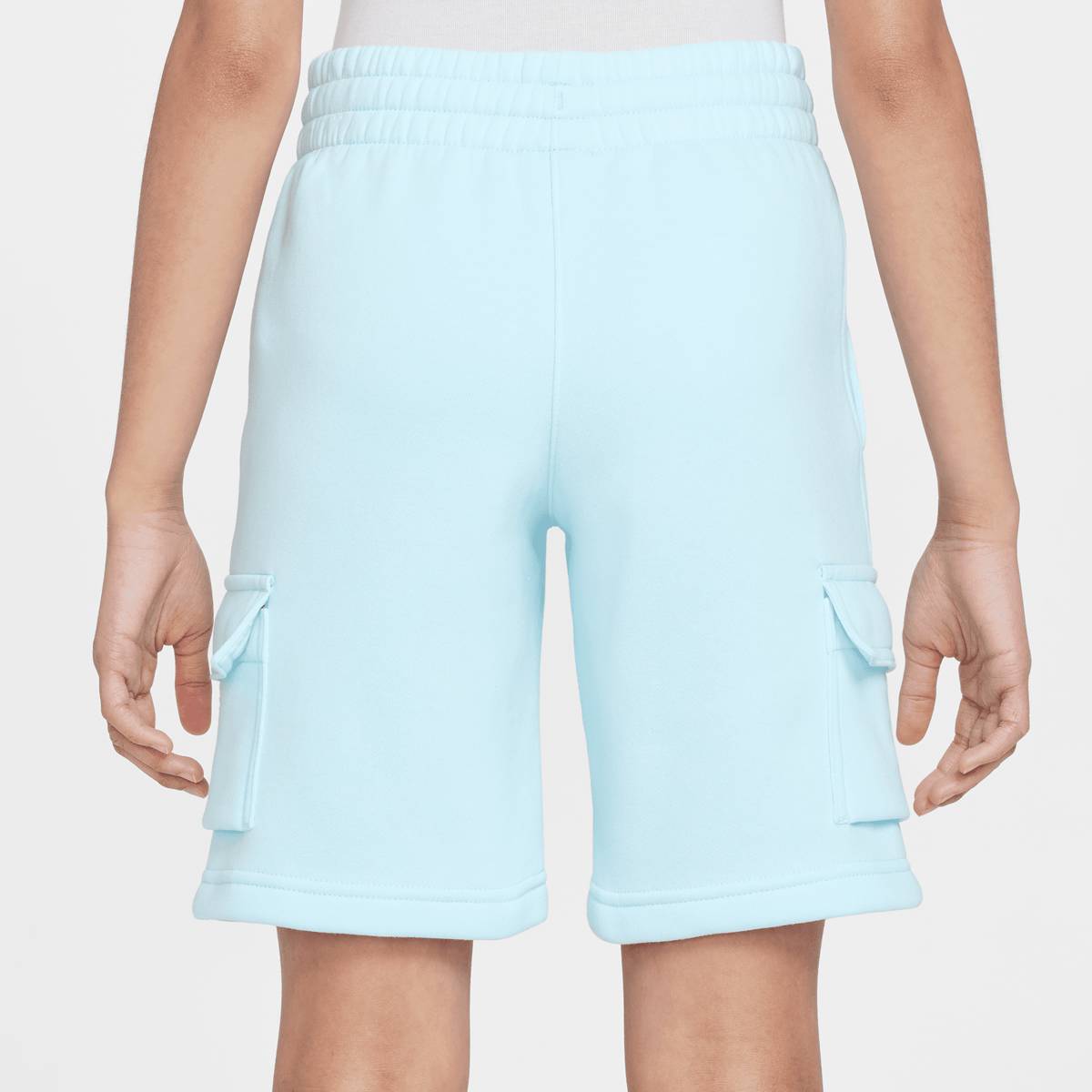 Nike Sportswear Fleece Cargoshorts unisex Shorts blauw Kleding