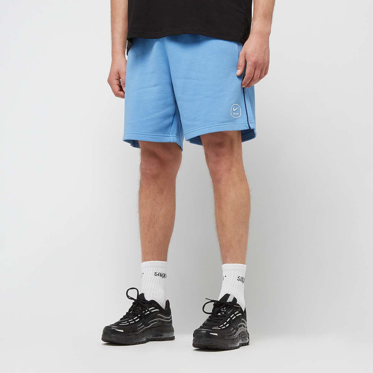 Nike, Swoosh Air French-Terry Shorts, blue