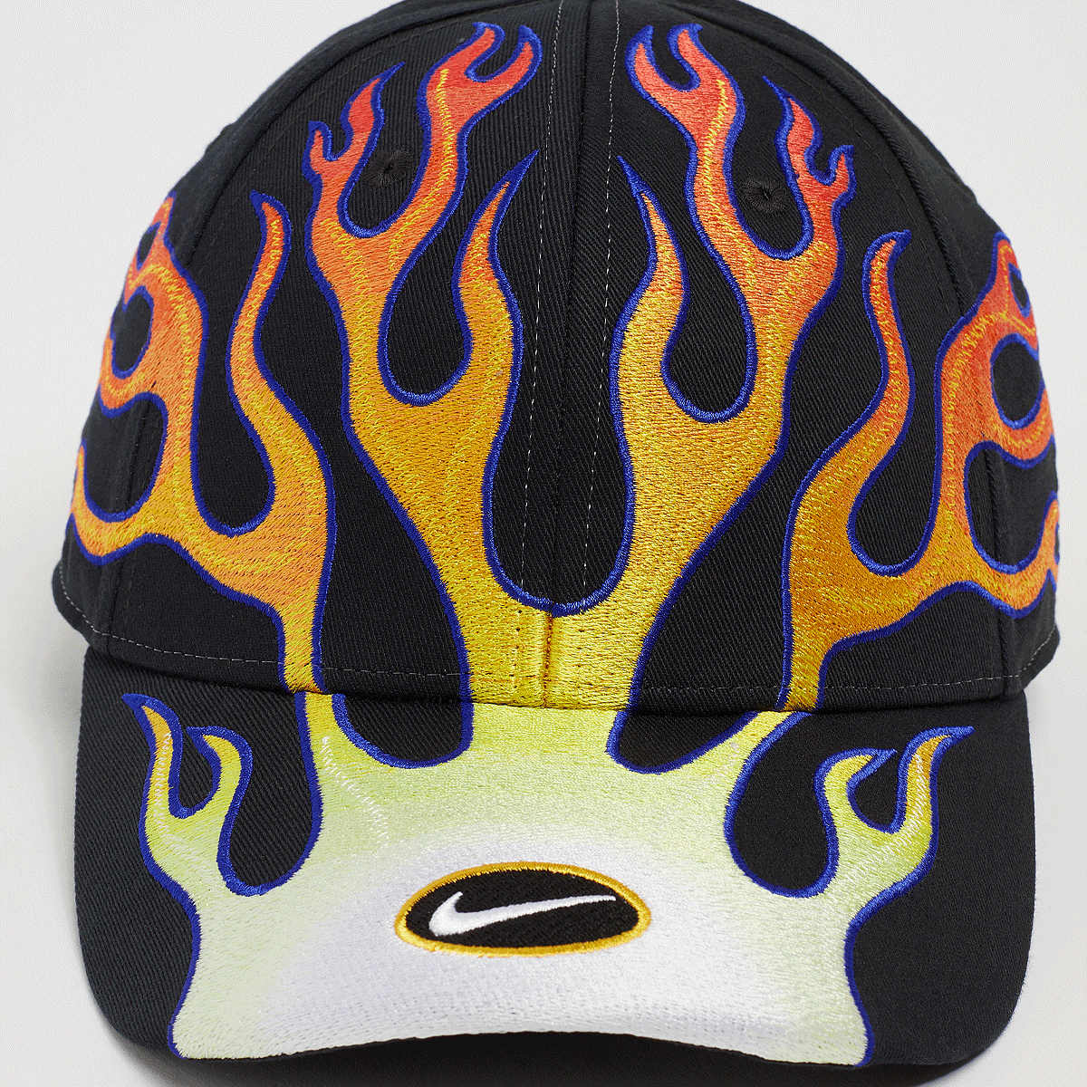 Nike Club Cap OG Flame S24 unisex Caps zwart Maat M L Accessoires