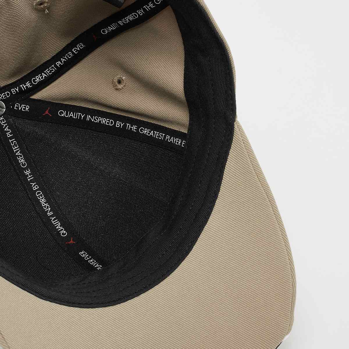 Jordan Rise Structured Cap unisex Caps beige Maat M L Accessoires