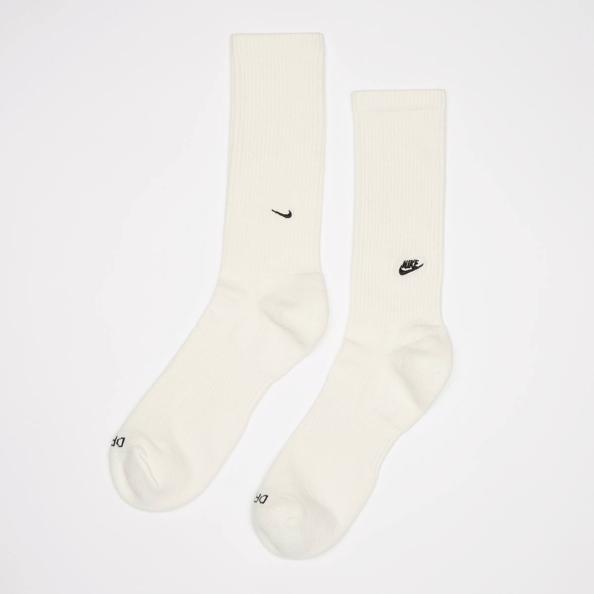 Nike 2 PACK Everyday Cushioned Crew-Socks unisex Sokken beige Maat 38-42 Kleding