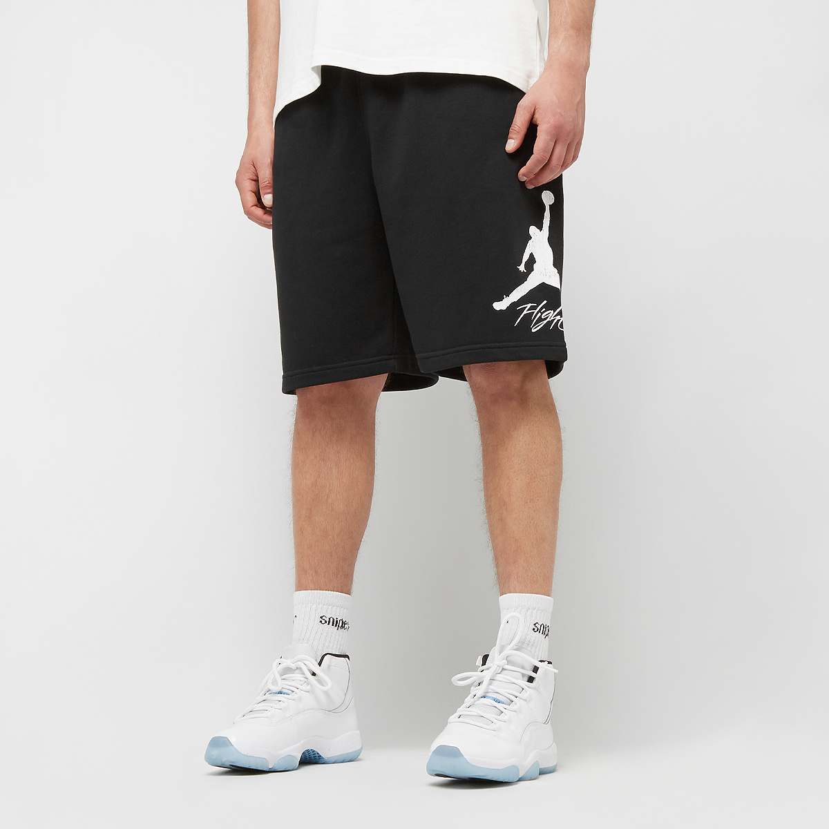 Jordan Essentials Fleece Shorts men Sportshorts zwart Maat XL Kleding
