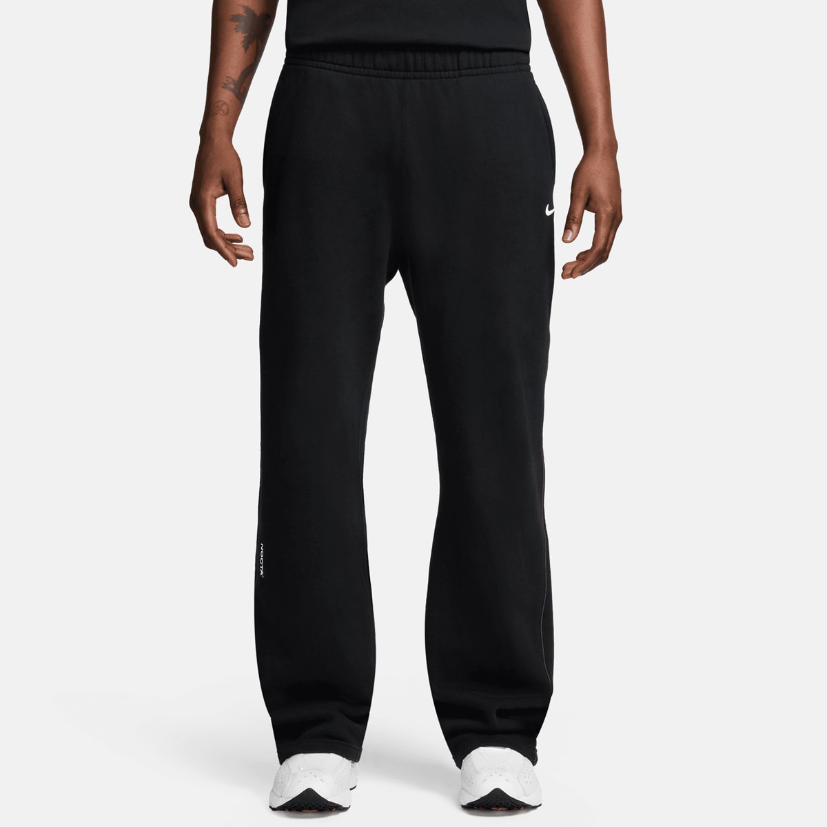 Nike Nocta NRG CS Open Hem Fleece Pants Trainingsbroeken in zwart formaten: XL