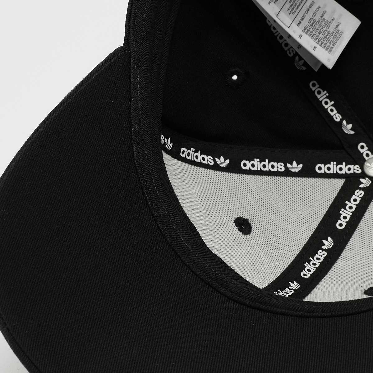 adidas Originals adi Baseball Cap unisex Caps zwart Maat ONE SIZE Accessoires