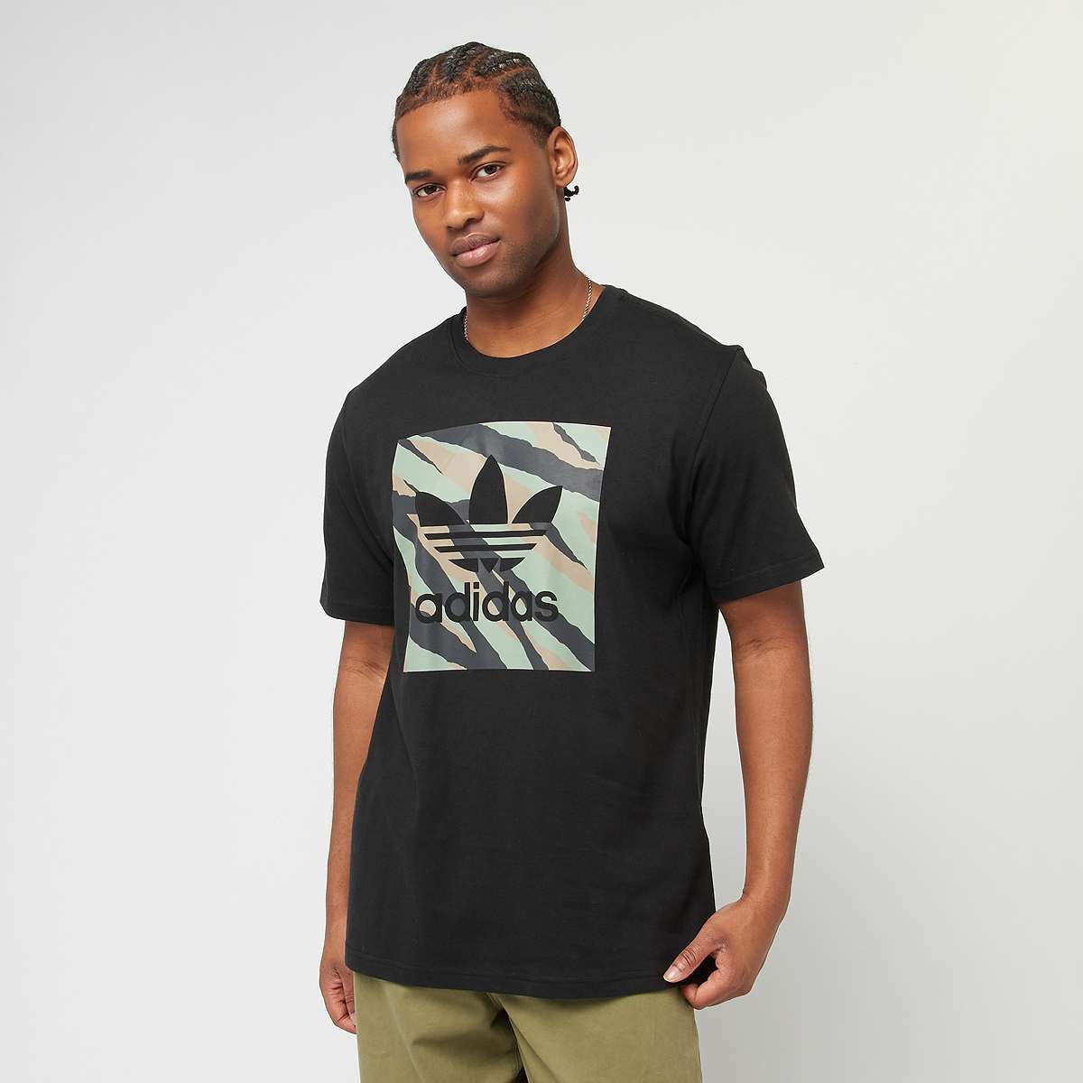Adidas Originals Camo Cube T-Shirt men T-Shirts & Polo's zwart Maat S Kleding