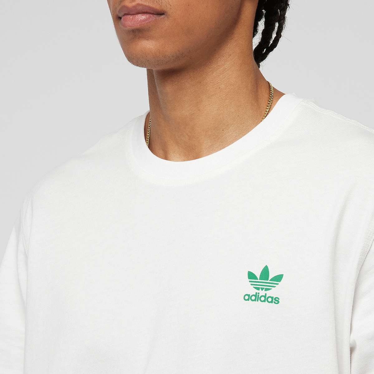 adidas Originals Trefoil Backprint T-Shirt Men T-Shirts & Polo's wit Maat S Kleding