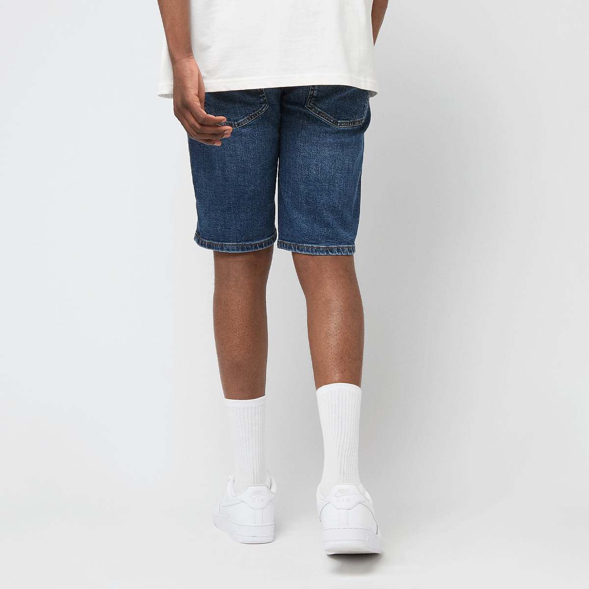 2Y STUDIOS Leonardo Ripped Slim Fit Shorts men blauw Kleding
