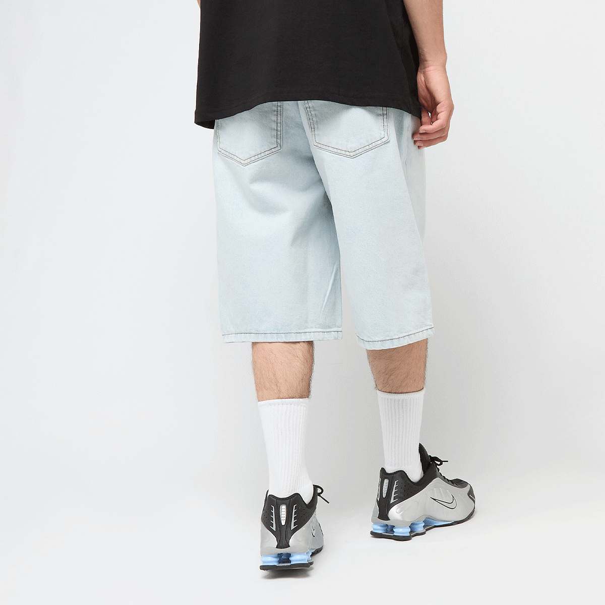 2Y STUDIOS Junan Baggy Basic Shorts men blauw Kleding