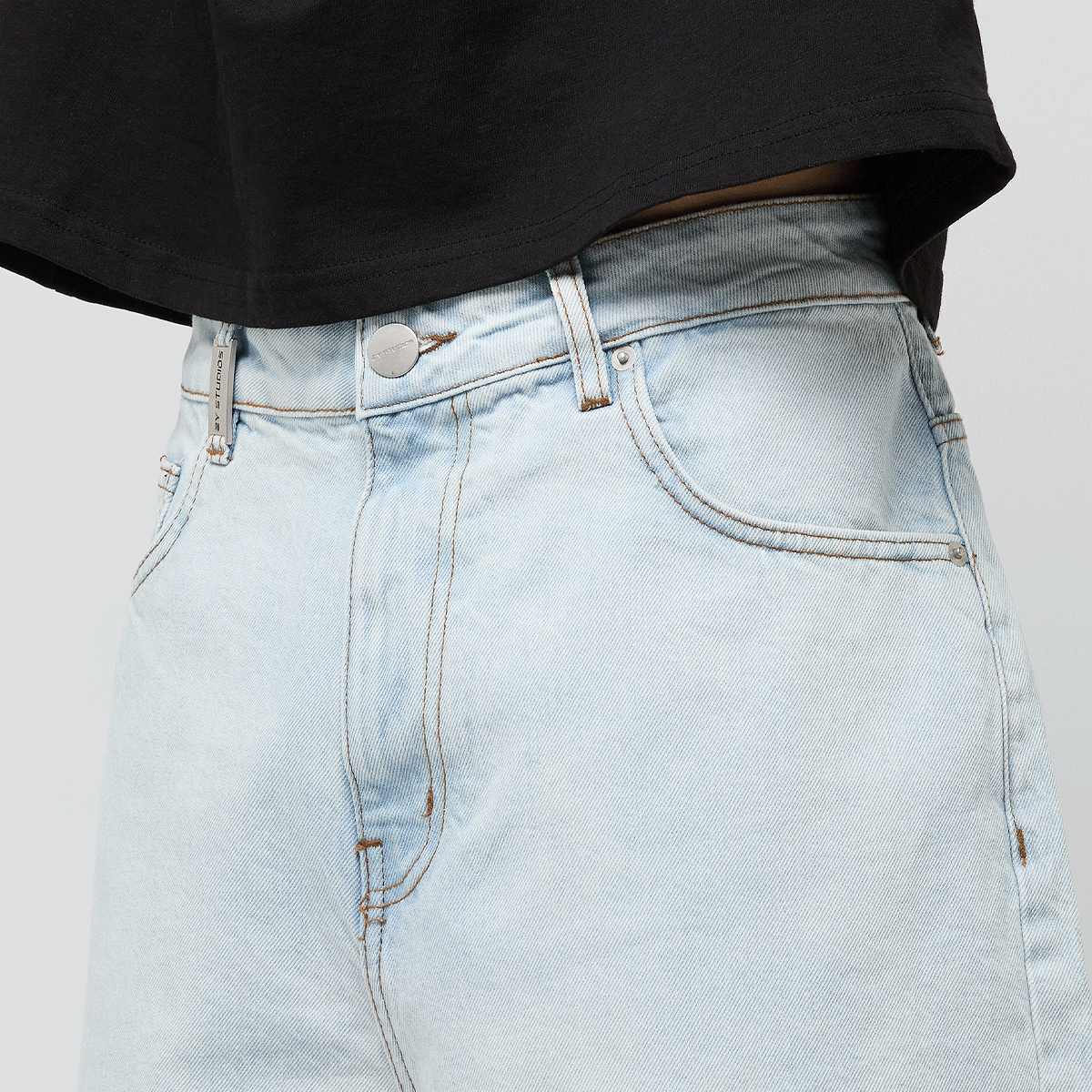 2Y STUDIOS Junan Baggy Basic Shorts men blauw Kleding