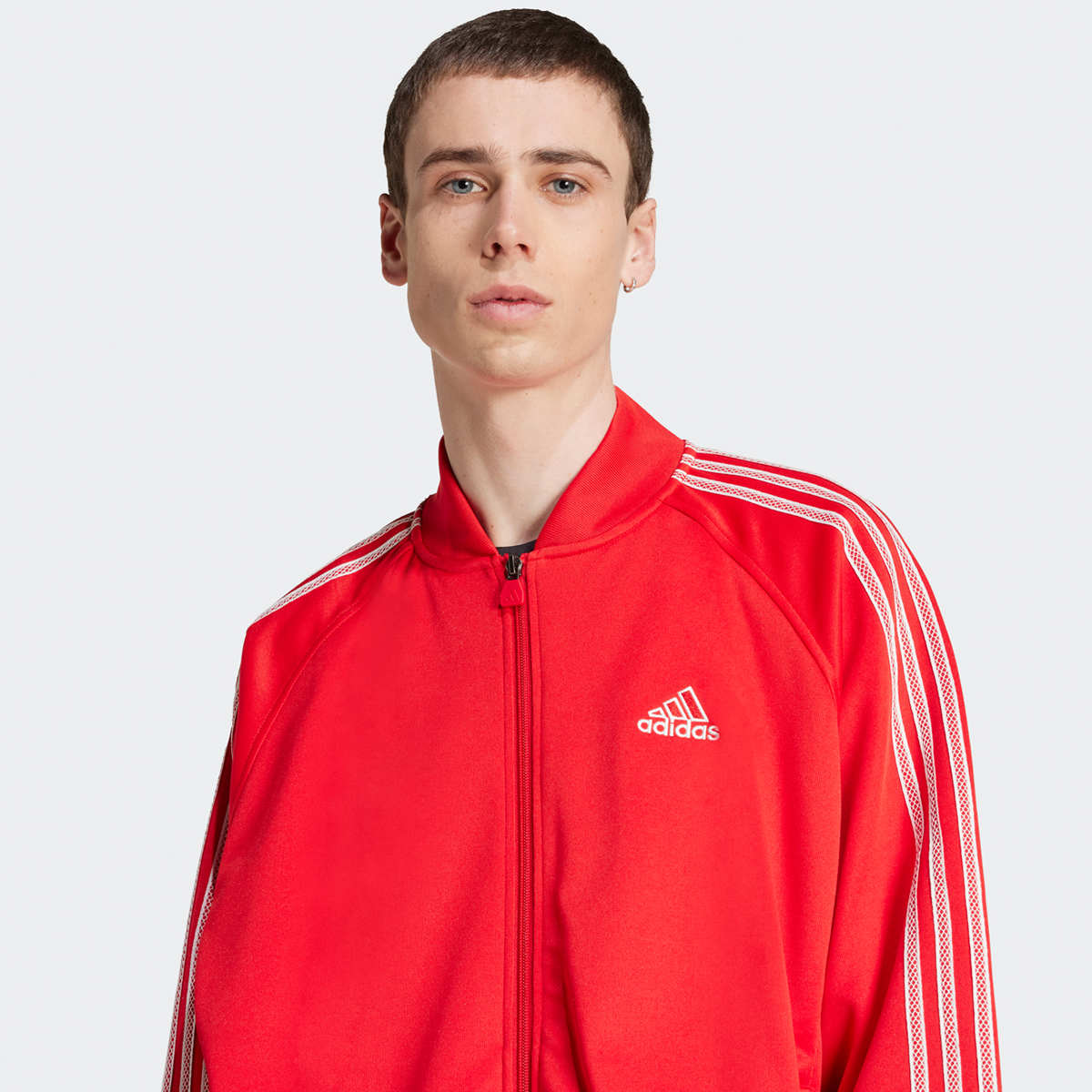 adidas Originals Track Jacket men Trainingspakken rood Maat S Kleding