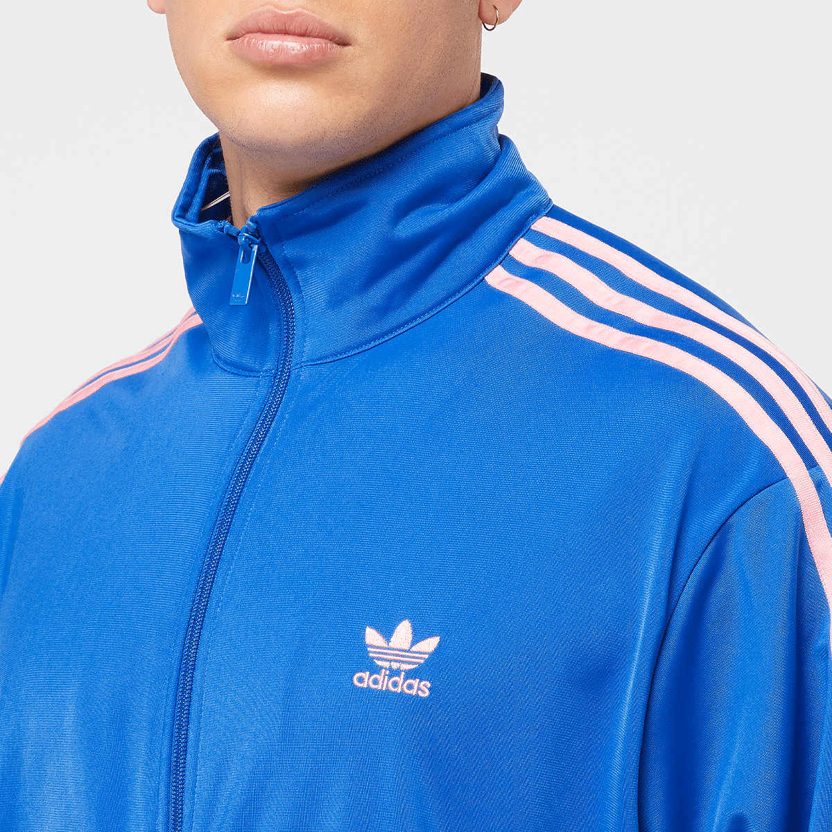 adidas Originals adicolor Firebird Trainingsjacke men Trainingspakken blauw Maat S Kleding
