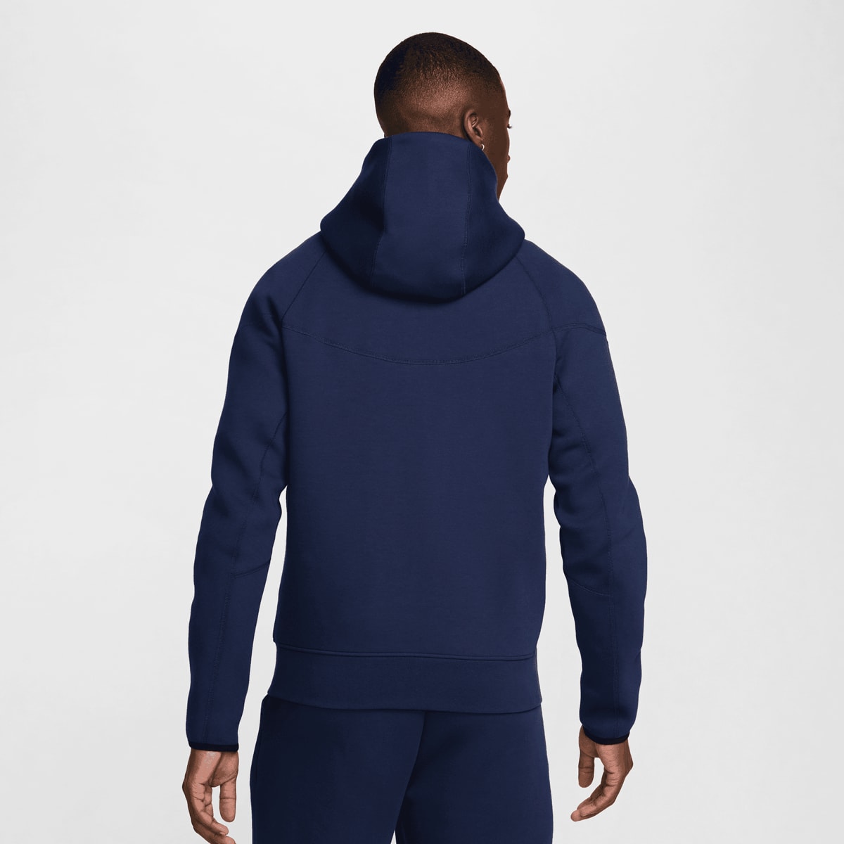 Nike PSG Tech Fleece Fullzip Windrunner men Trainingspakken blauw Maat M Kleding