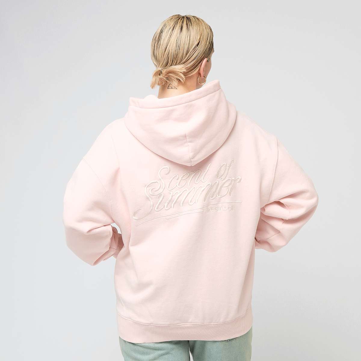 Pegador, Viray Oversized Hoodie, light pink