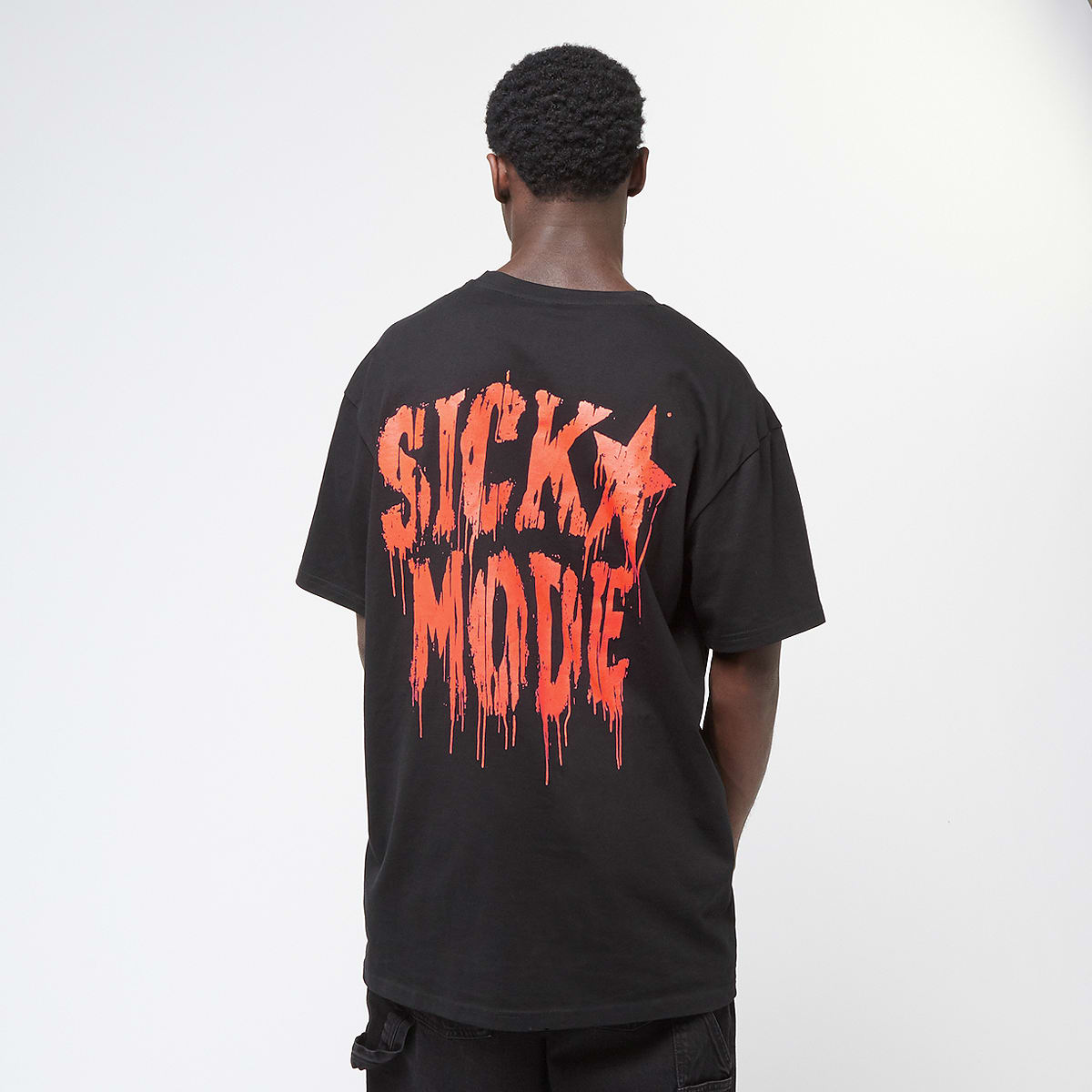 Upscale by Mister Tee Psycho Man Oversize men T-Shirts & Polo's zwart Maat XS Kleding
