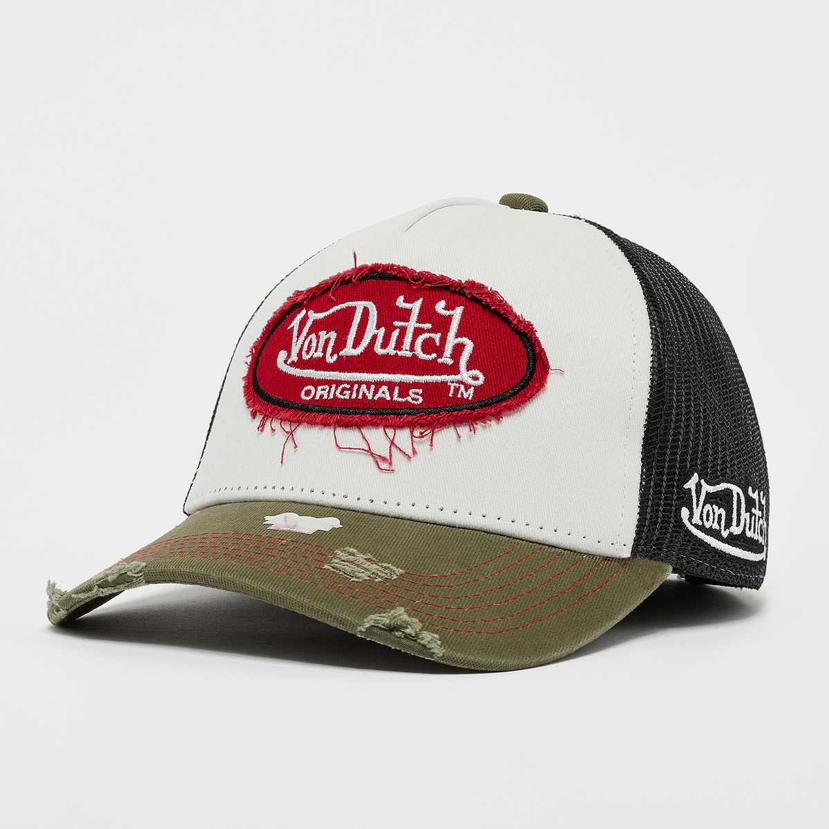 Von Dutch Originals Trucker Kalmar unisex Caps wit Maat ONE SIZE Accessoires