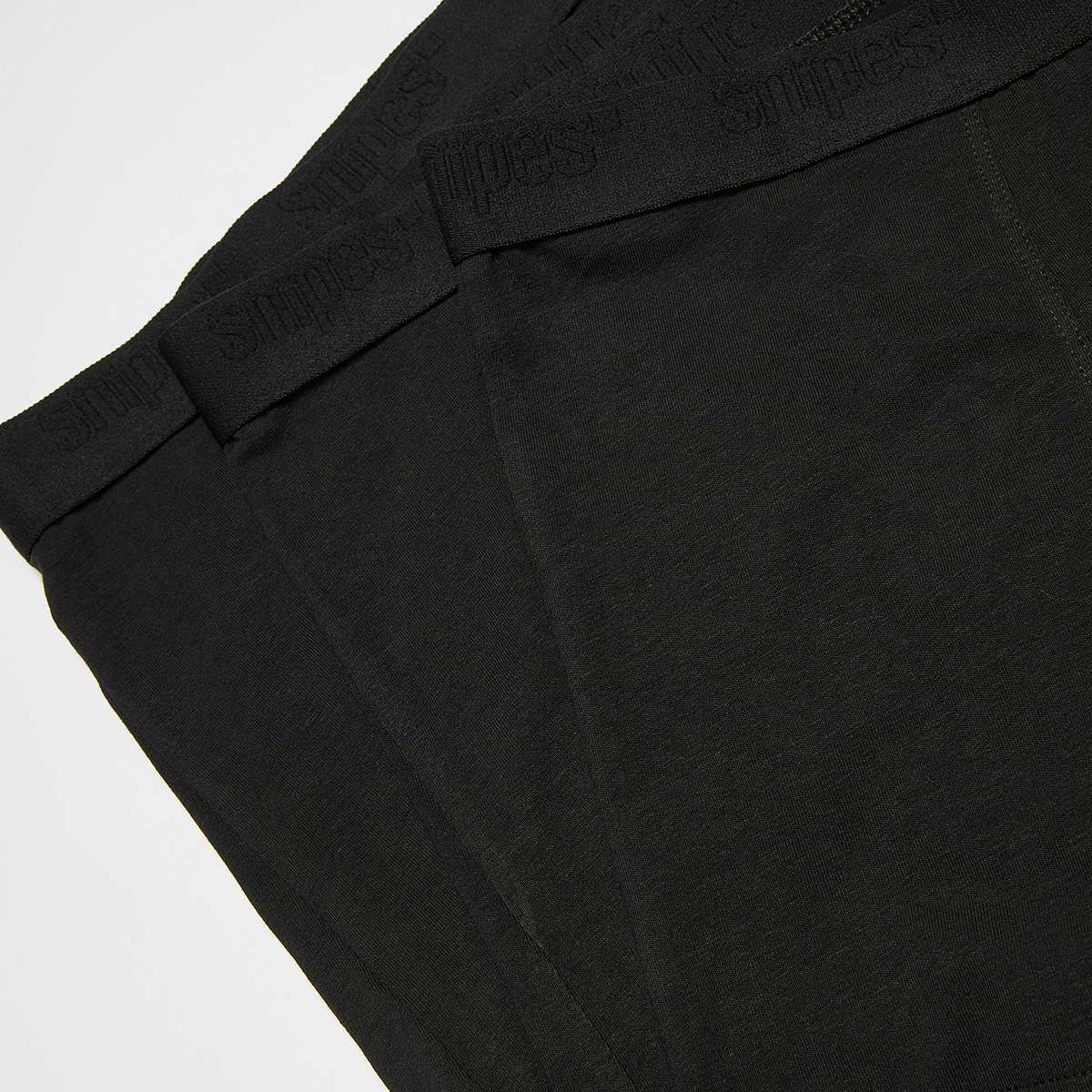 SNIPES 3 PACK Black Tape Briefs Boxershorts men Onderbroeken zwart Maat S Kleding