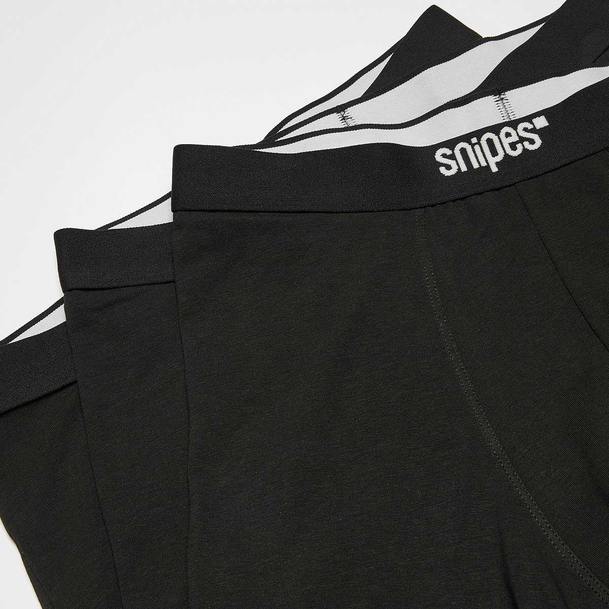 SNIPES 3 PACK Black Tape Briefs Boxershorts men Onderbroeken zwart Maat S Kleding