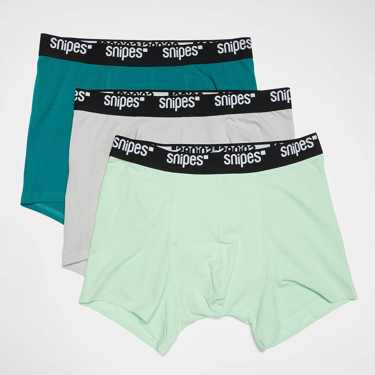 SNIPES, 3 PACK - Black Tape  Briefs Boxershorts, multi-colour