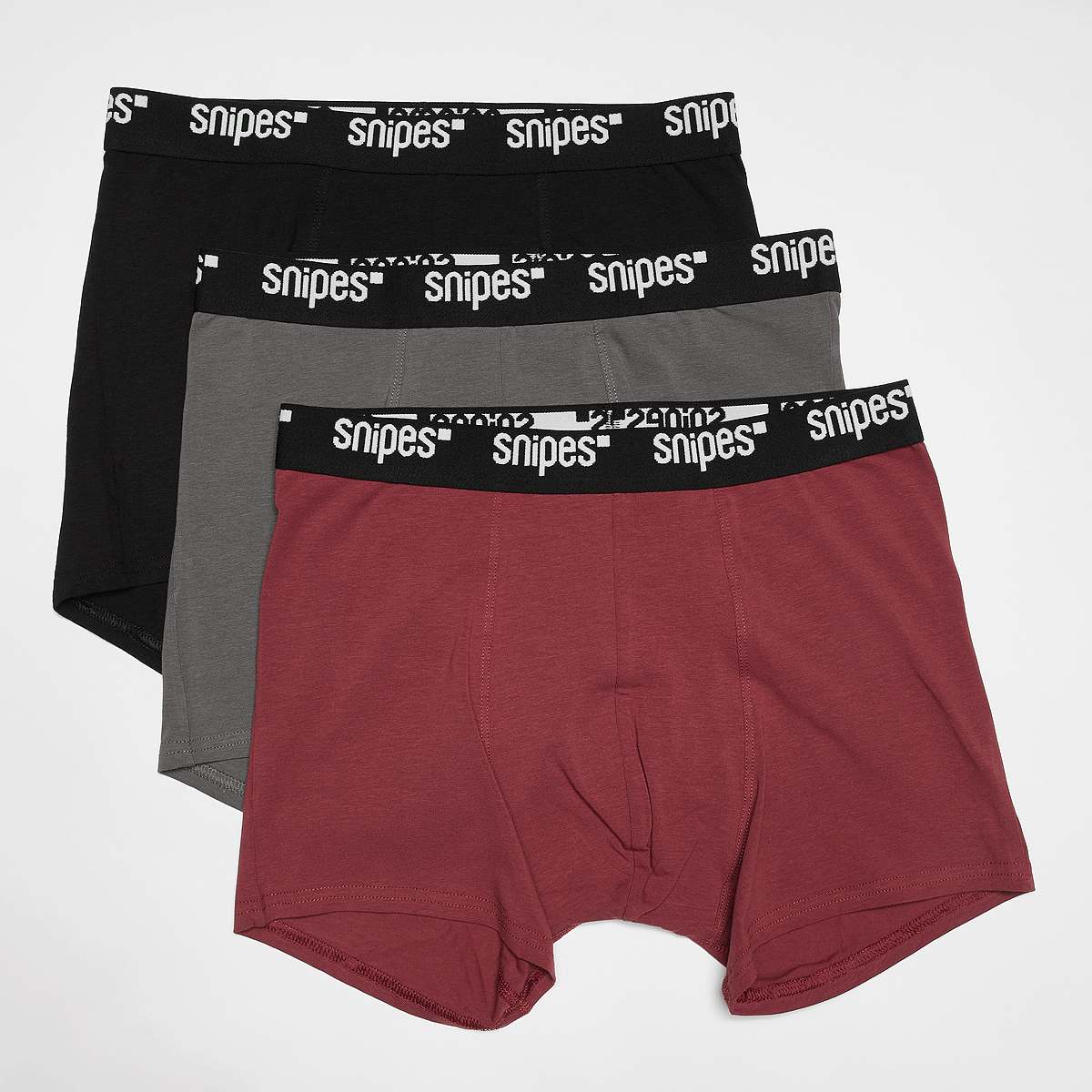 SNIPES, 3 PACK - Black Tape  Briefs Boxershorts, multi-colour