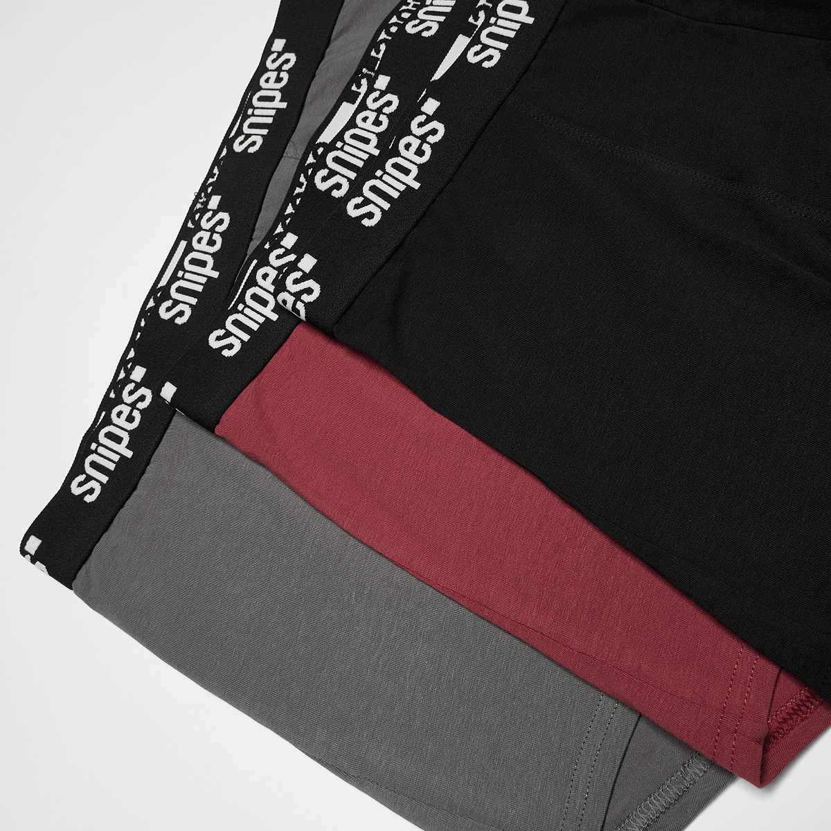 SNIPES 3 PACK Black Tape Briefs Boxershorts Onderbroeken in multicolor formaten: S