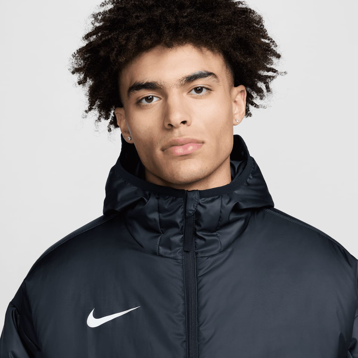 Nike Therma-FIT Academy Pro 24 Fall Jacket men Puffer jackets zwart Maat S Kleding