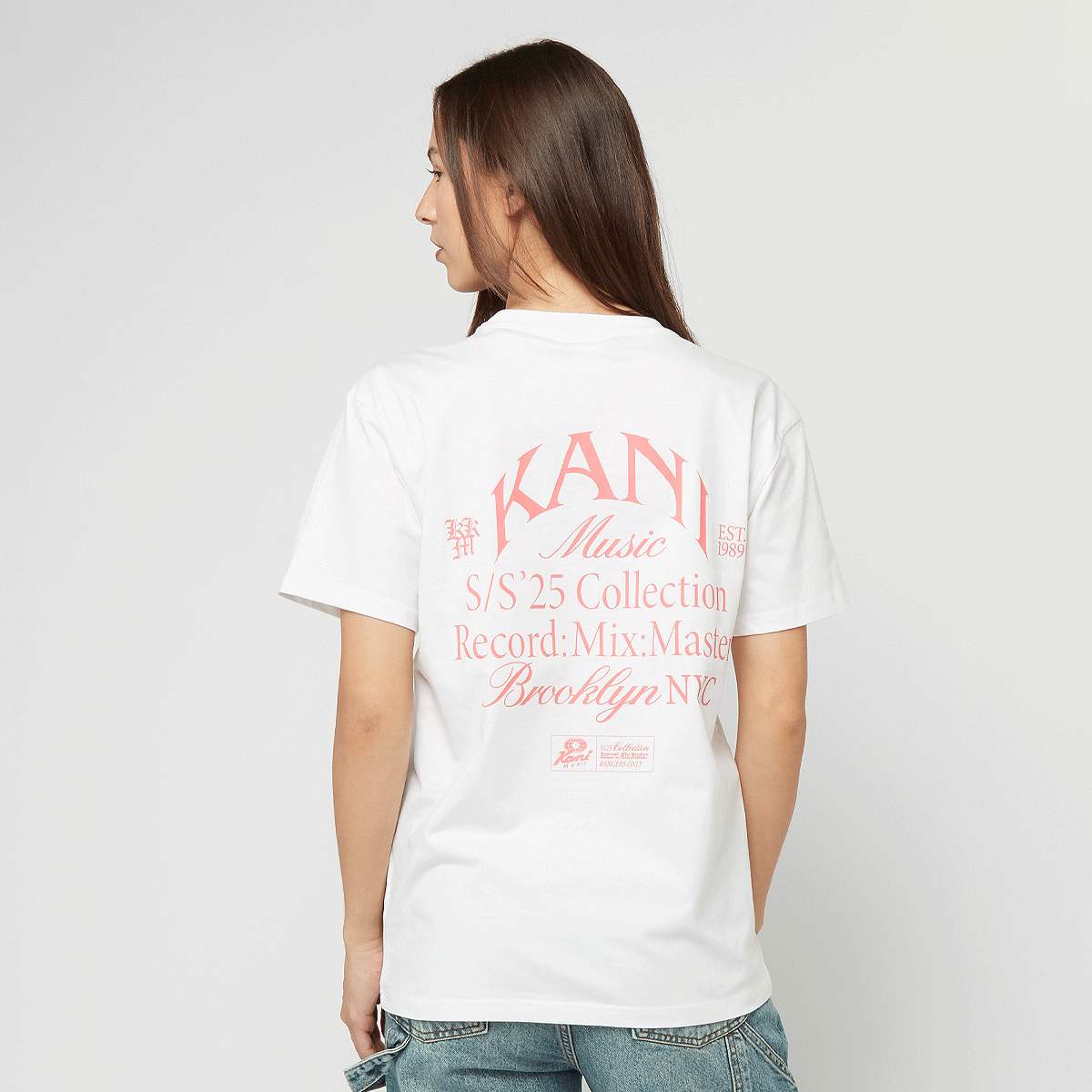 Karl Kani Signature Print Os T-Shirt wo T-Shirts & Polo's wit Maat XS Kleding