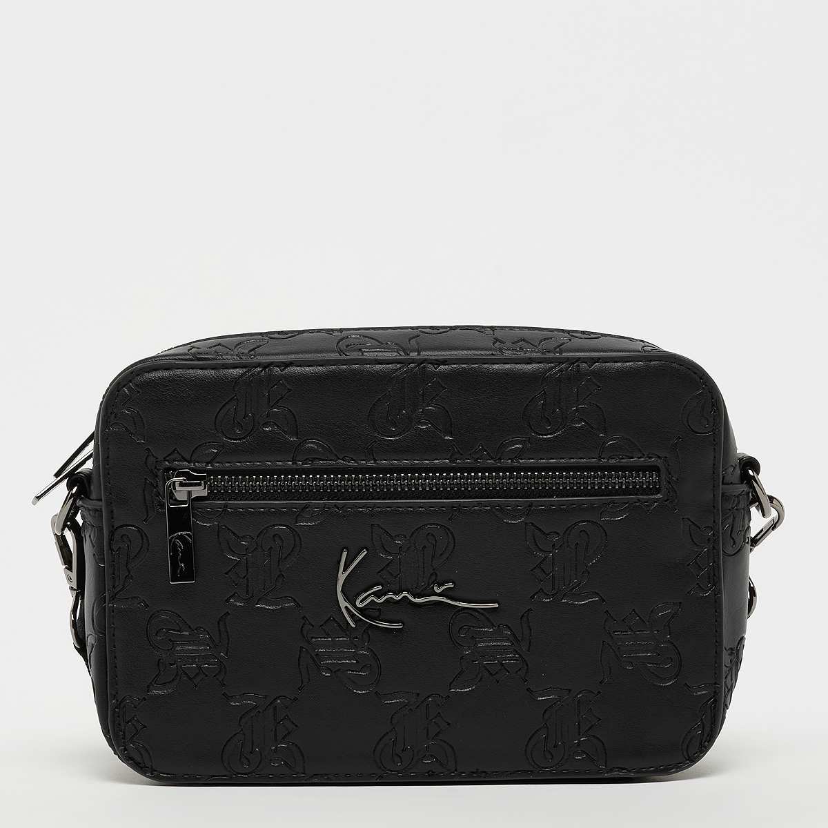 Karl Kani, Metal Signature All Over Print Messenger Bag, black