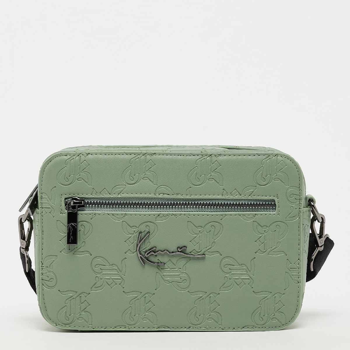 Karl Kani, Metal Signature All Over Print Messenger Bag, green