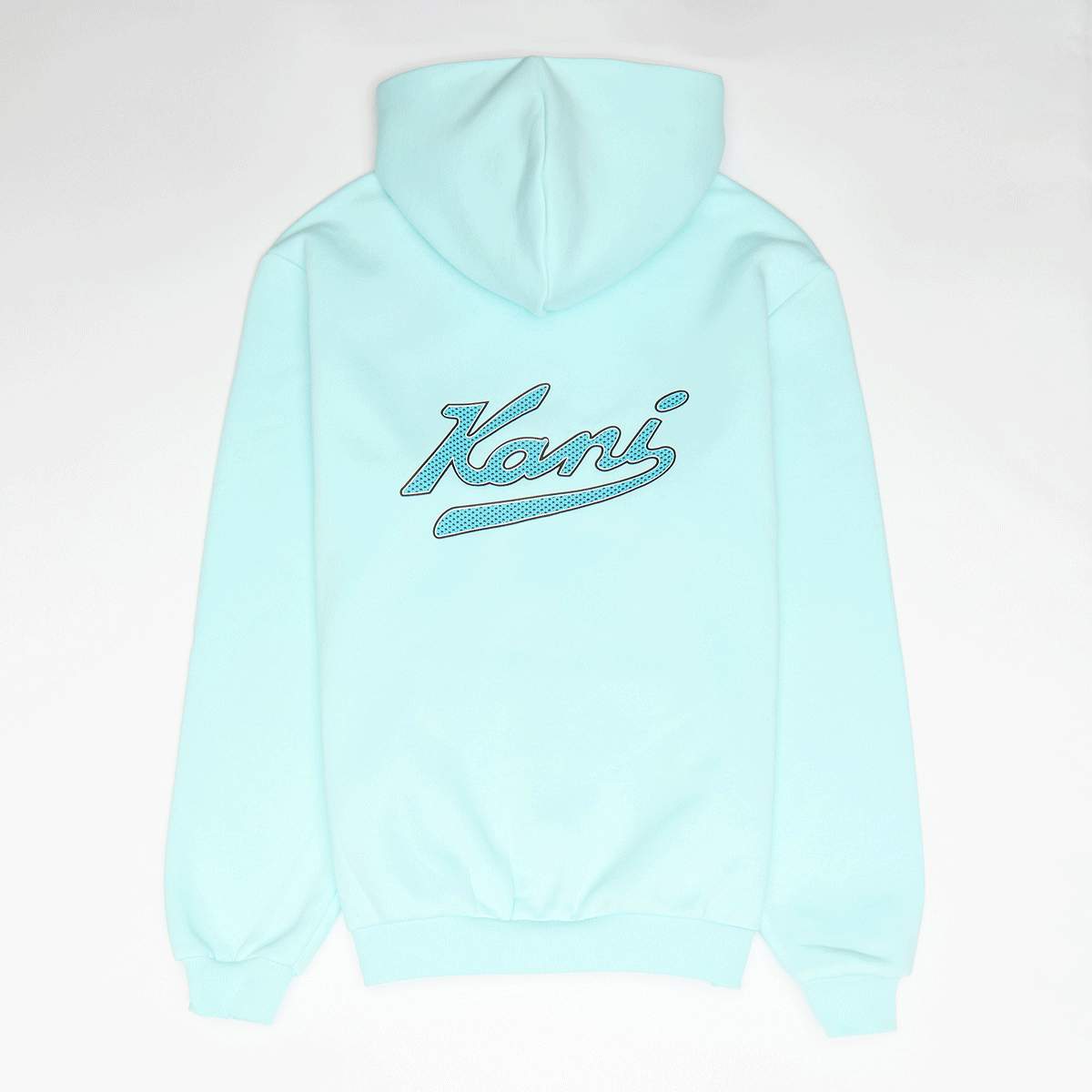 Karl Kani, Varsity Palm Print Zip Hoodie Junior, blue