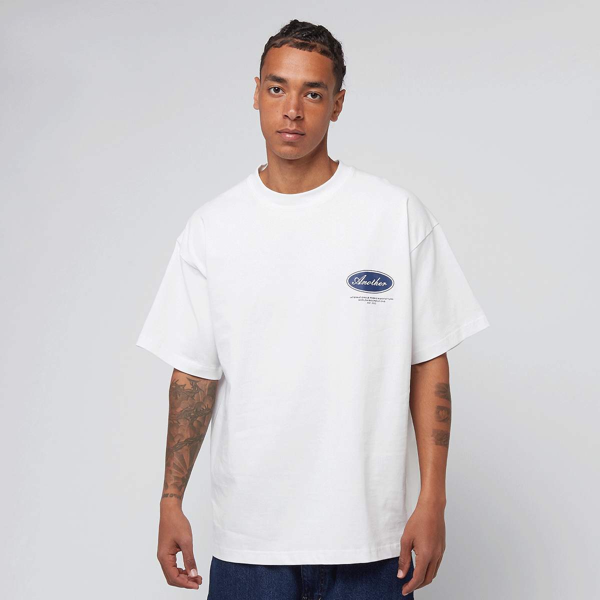 Another Cotton Lab Summer in Paradise Oversized T-Shirt men T-Shirts & Polo's wit Maat L Kleding