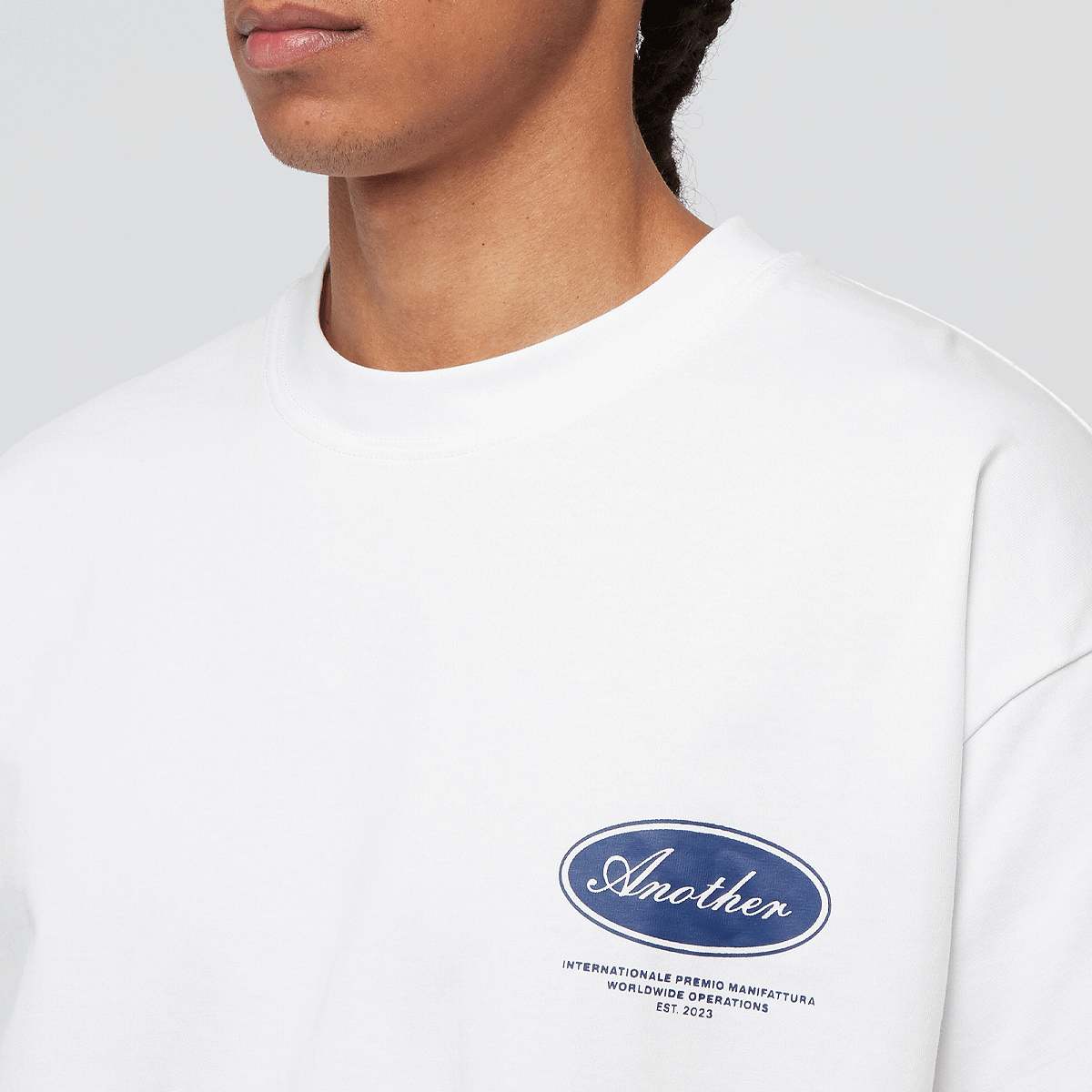 Another Cotton Lab Summer in Paradise Oversized T-Shirt men T-Shirts & Polo's wit Maat L Kleding