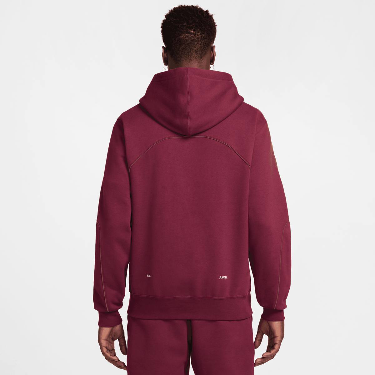 Nike Nocta Fleece Hoodie men Hoodies & Sweaters rood Maat S Kleding