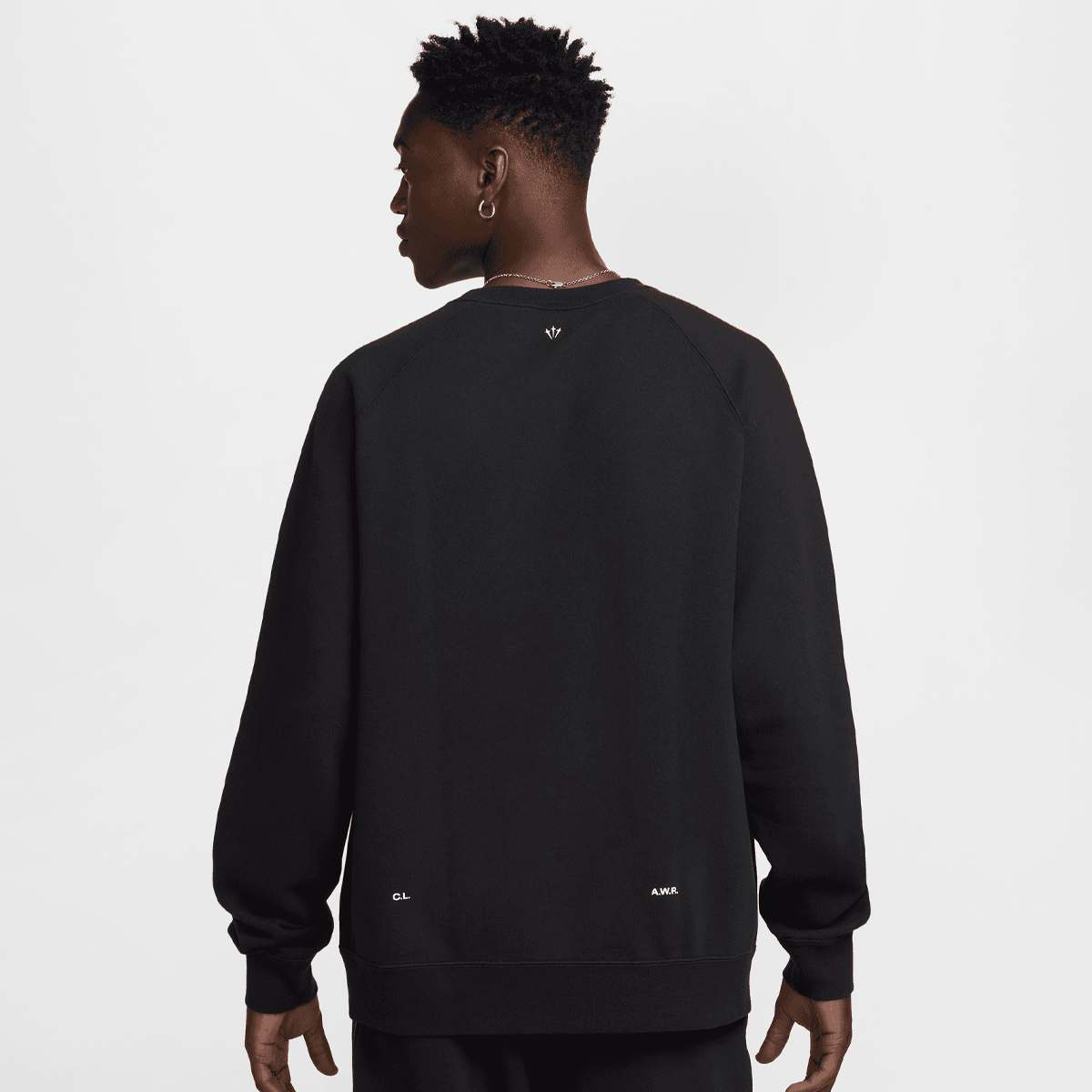 Nike NRG Nocta Crew Fleece Hoodies & Sweaters in zwart formaten: S