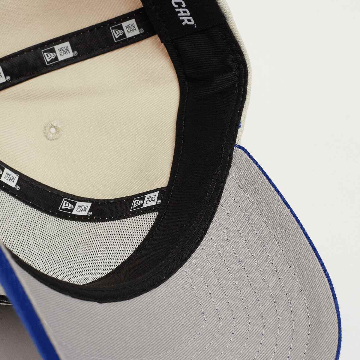 new era 9Forty Eframe Nascar Flag Classics unisex Caps beige Maat ONE SIZE Accessoires