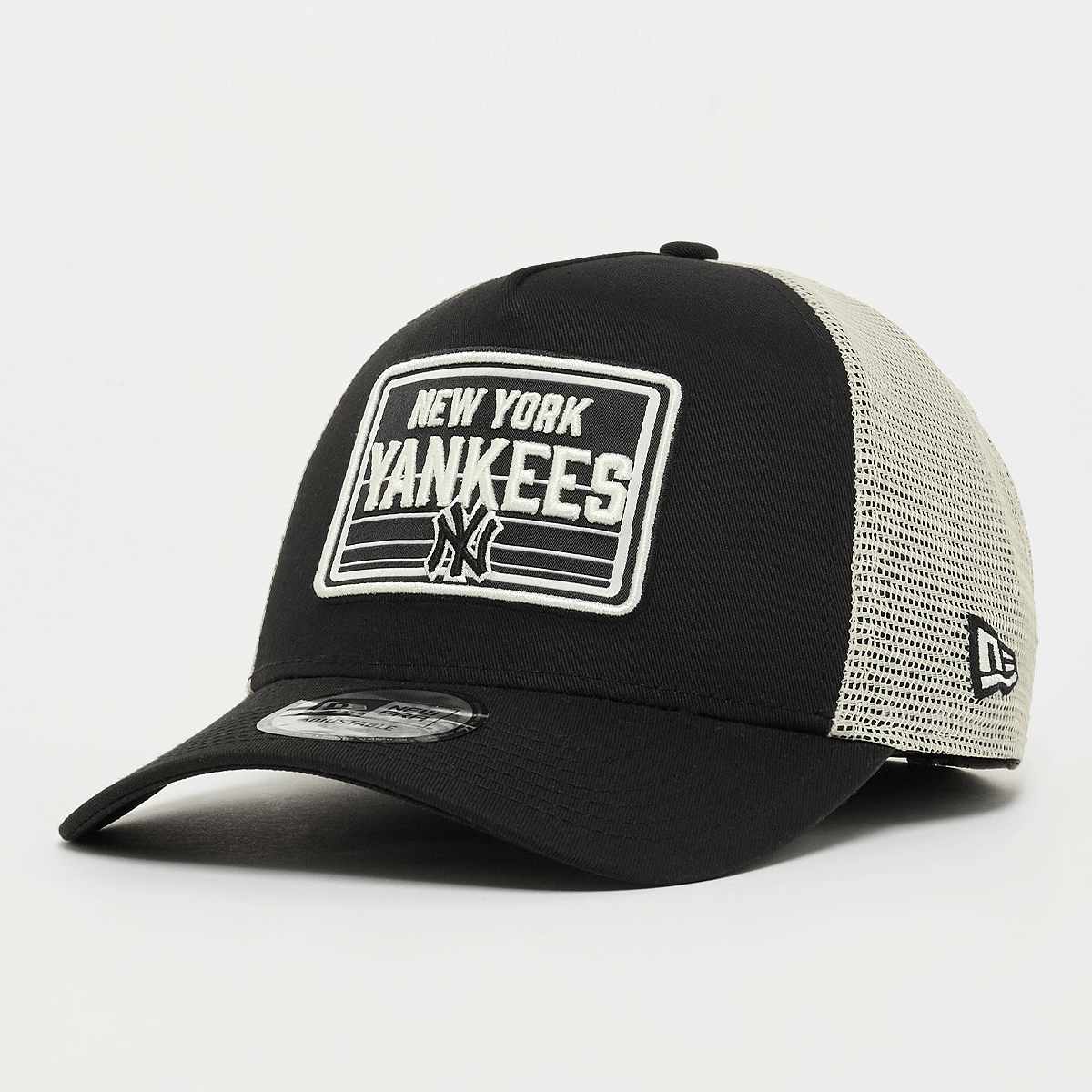 New Era, A-Frame Trucker MLB Patch New York Yankees, black