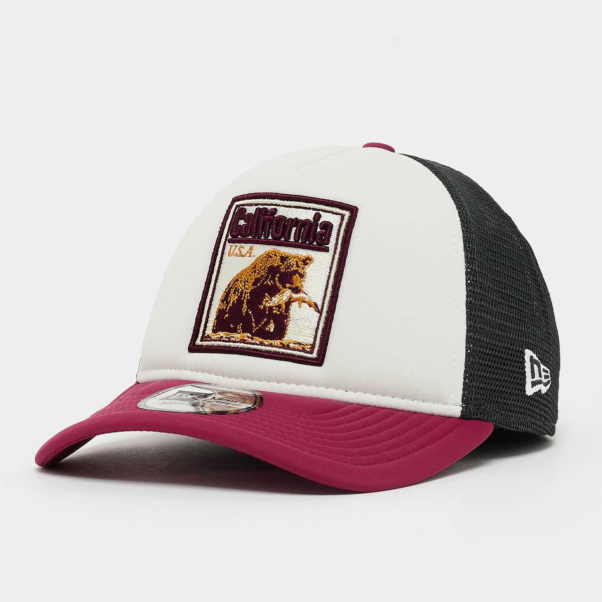 New Era, A-Frame Trucker Graphic Patch New Era, white