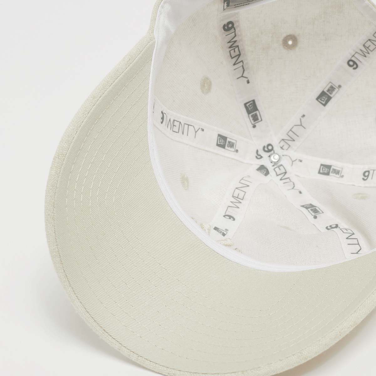 new era FEMALE 9TWENTY Linen York Yankees unisex Caps beige Maat ONE SIZE Accessoires