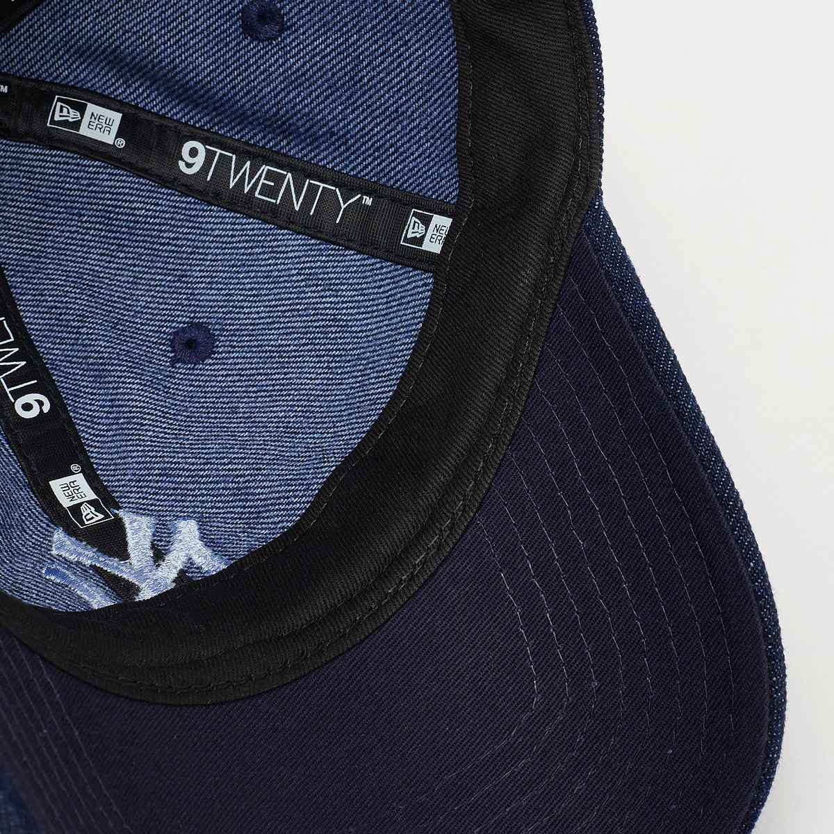 new era 9TWENTY Denim York Yankees unisex Caps blauw Maat ONE SIZE Accessoires
