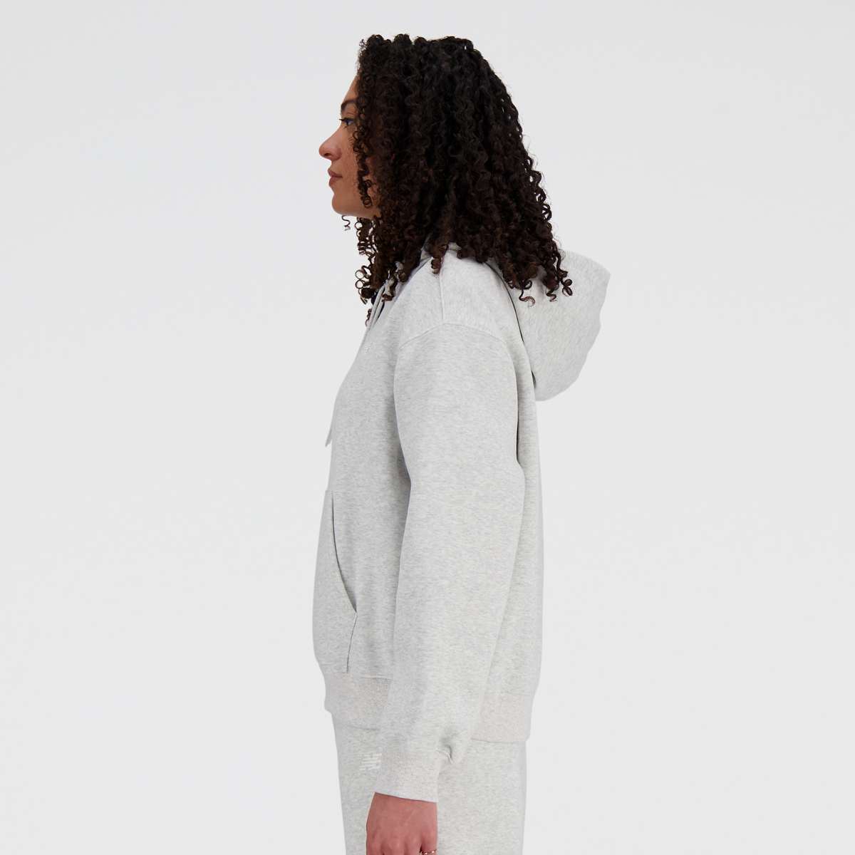 New Balance 02480597_productName women Hoodies & Sweaters grijs Maat XS Kleding
