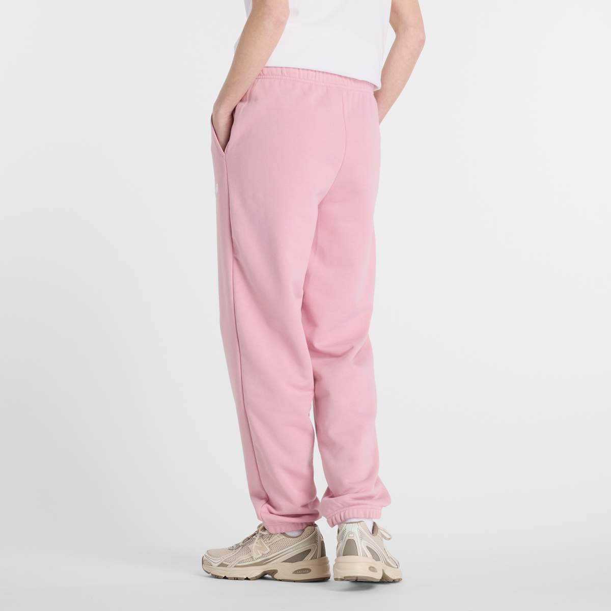 New Balance 02480704_productName women Trainingsbroeken lichtroze Maat XS Kleding