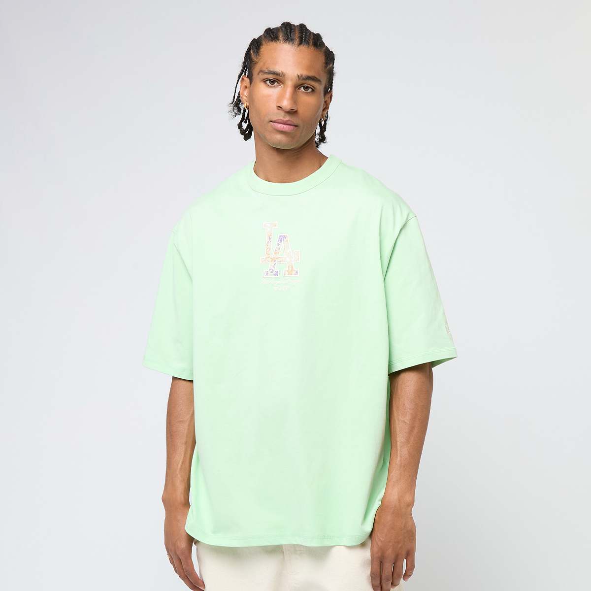 New Era, MLB Infill Los Angeles Dodgers Oversized Tee, beige