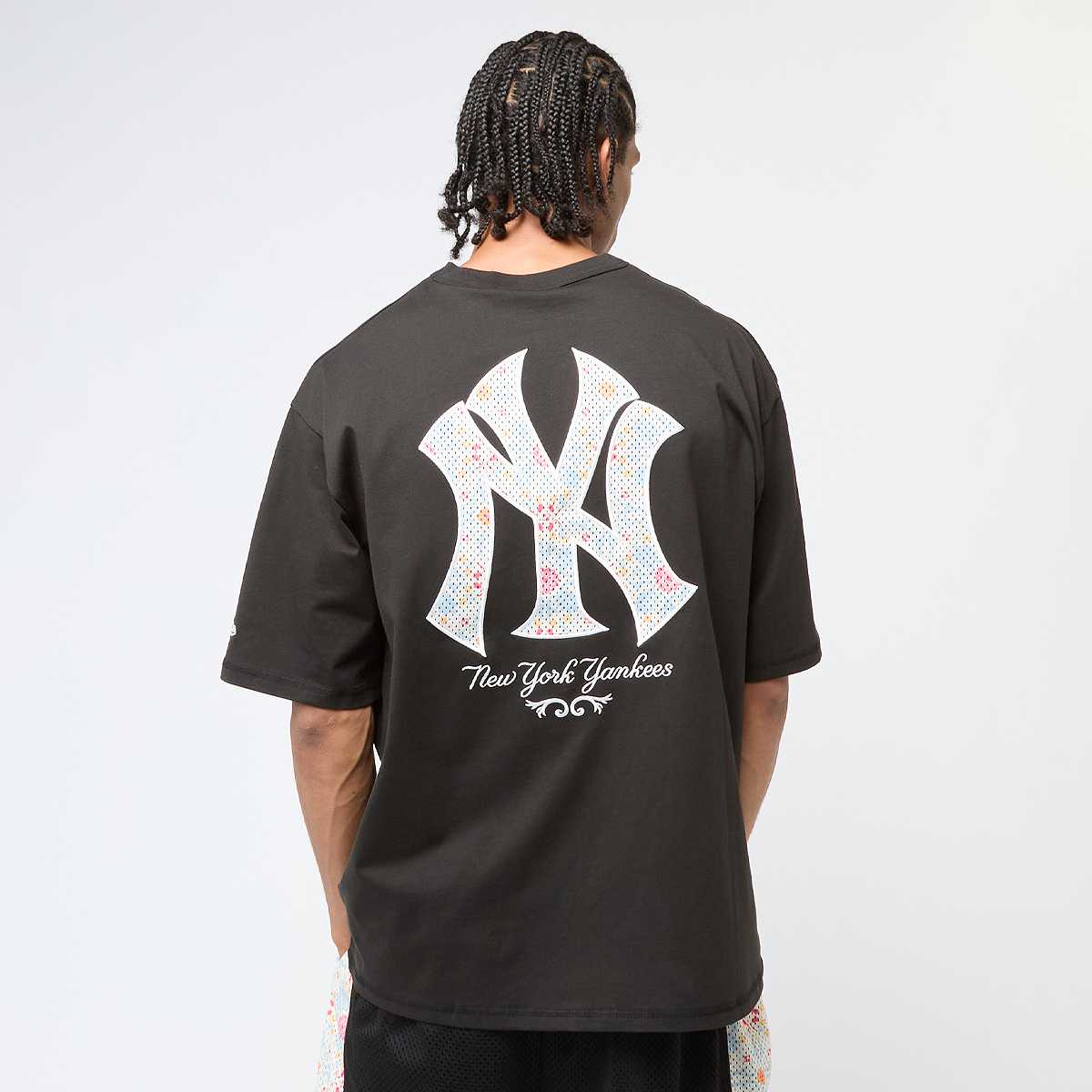 new era MLB Infill York Yankees Oversized Tee men T-Shirts & Polo's zwart Maat M Kleding
