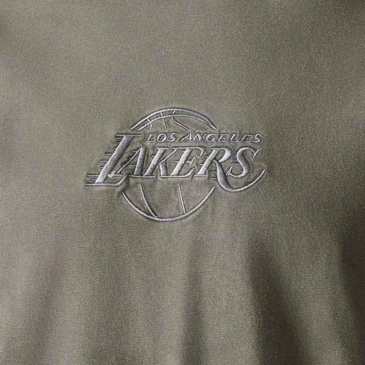 new era NBA Los Angeles Lakers Washed Tanktop men T-Shirts & Polo's grijs Maat M Kleding