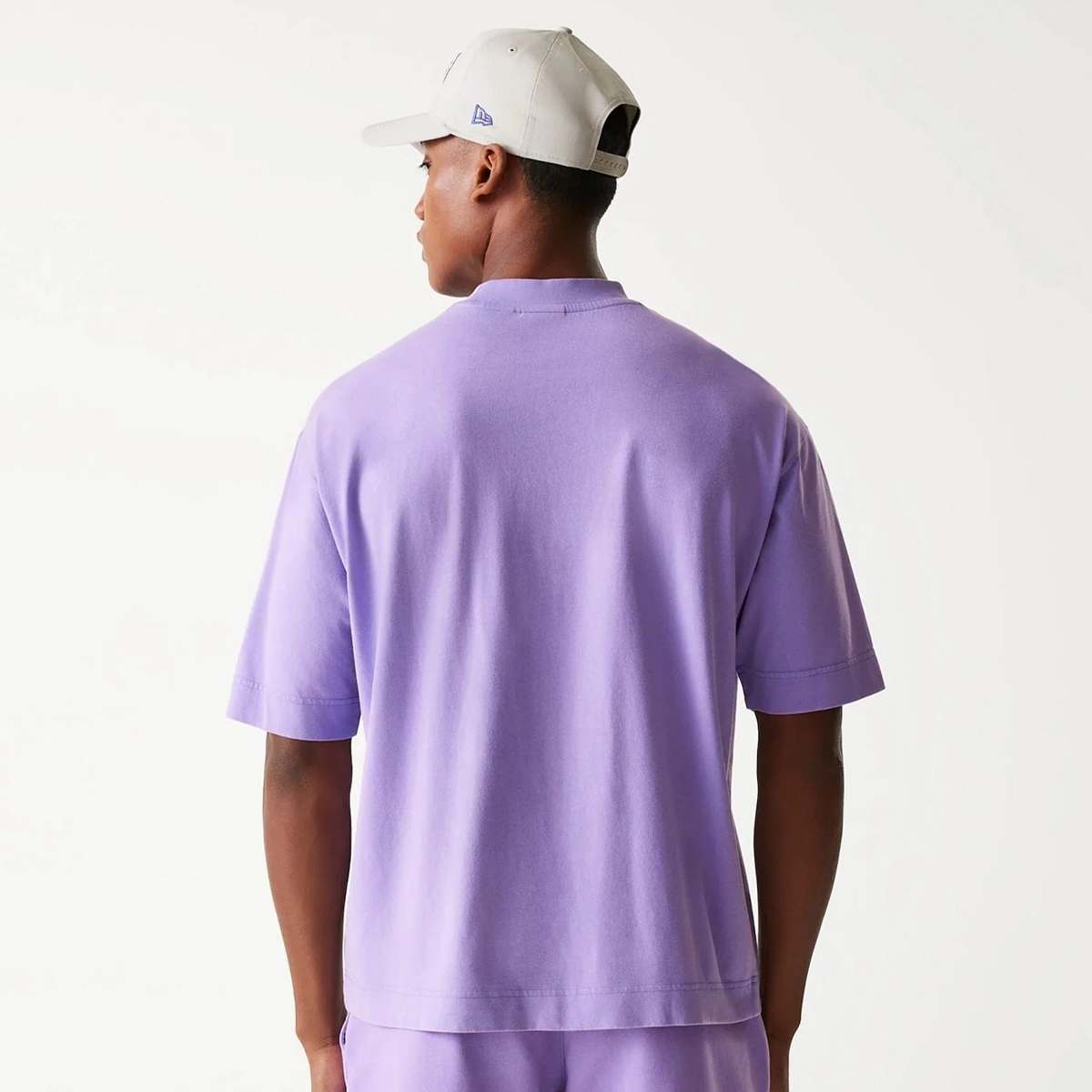 new era NBA Los Angeles Lakers Washed T-Shirt men T-Shirts & Polo's roze Maat S Kleding