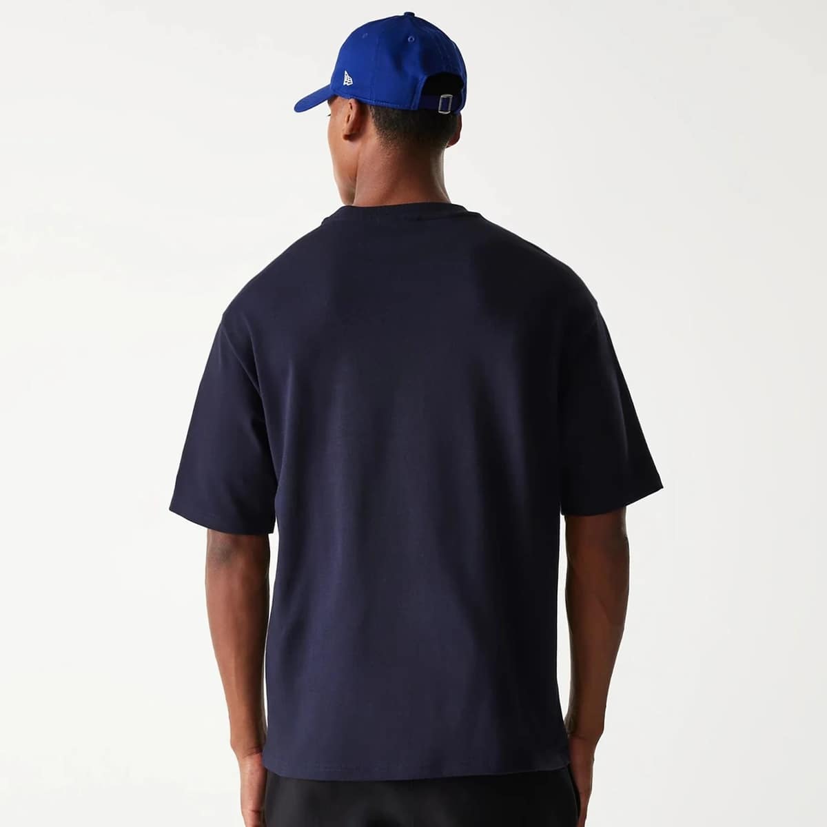 new era MLB Los Angeles Dodgers World Series Oversized Tee men T-Shirts & Polo's blauw Maat S Kleding