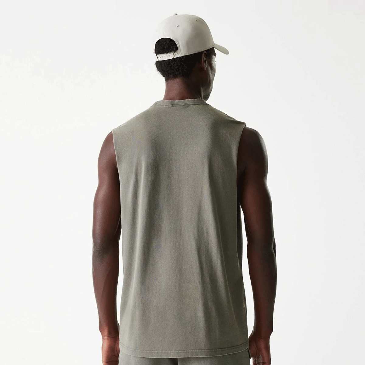new era NBA Los Angeles Lakers Washed Tanktop men Tanktops grijs Maat L Kleding