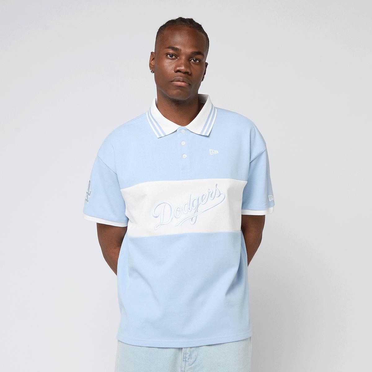 New Era, MLB Graphic Polo Los Angeles Dodgers PAB, blue