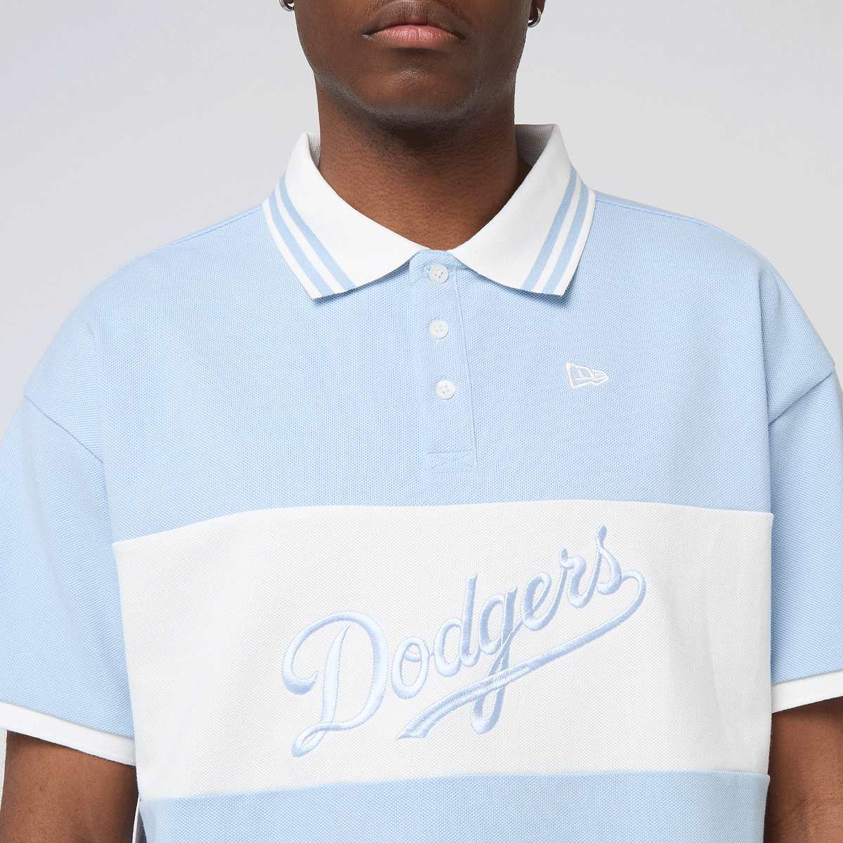 new era MLB Graphic Polo Los Angeles Dodgers PAB men T-Shirts & Polo's blauw Maat S Kleding