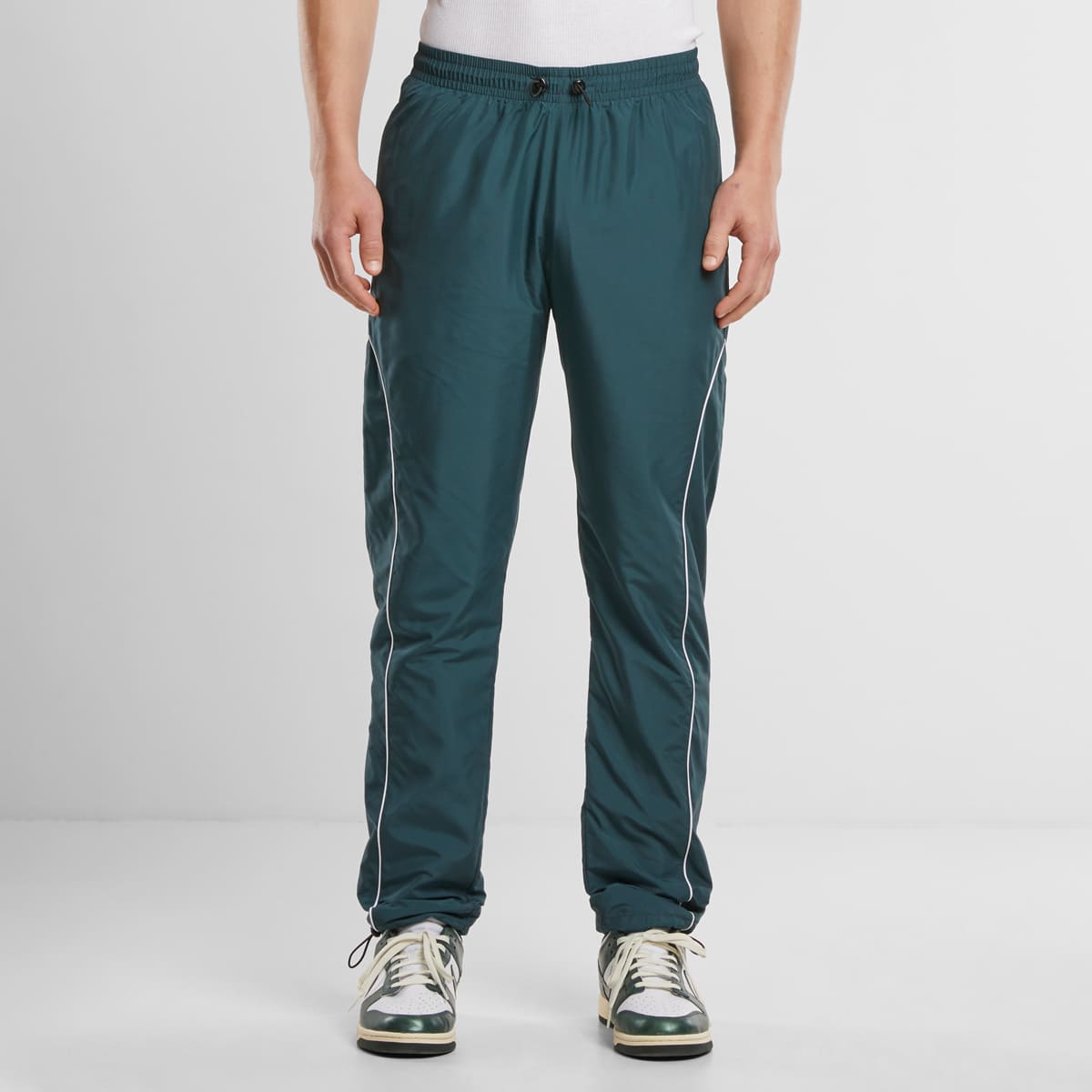 Urban Classics, Piped Panel Trackpants, green